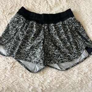 Camo Lululemon Tracker Shorts size 8